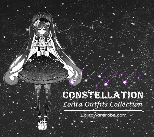 Constellation Themed Lolita Dresses and Accessorie
