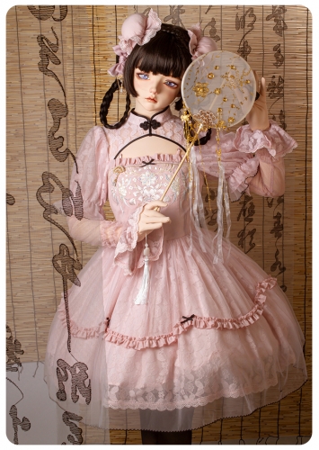 栀】LO574 lolita オリジナル 洋服 ロリータ ワンピース 同人-